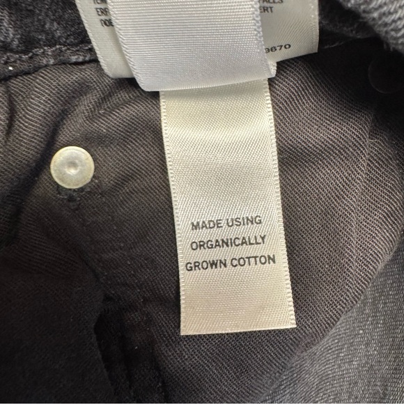 Agolde Riley High Rise Straight Crop Jeans In Panoramic Size 31 - Picture 9 of 9